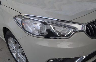 Κίνα Bezels προβολέων χρωμίου αυτοκινήτων, της Kia K3 το 2013 κάλυψη λαμπτήρων του 2015 επικεφαλής διακοσμούν προμηθευτής