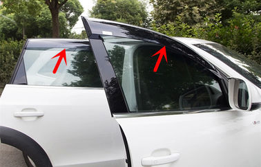 Κίνα Διαφανή γείσα παραθύρων αυτοκινήτων γείσων παραθύρων με το λωρίδα κατάλληλο Audi Q5 2009 περιποίησης προμηθευτής