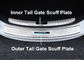 Φωτισμένο ανοξείδωτο tailgate στρωματοειδών φλεβών πορτών γρατζουνίζει το πιάτο για τη Hyundai Elantra το 2016 Avante προμηθευτής