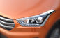 Οι μπροστινές καλύψεις προβολέων αυτοκινήτων χρωμίου που φορμάρουν την κάλυψη περιποίησης διακοσμούν για τη Hyundai IX25 προμηθευτής