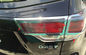 Καλύψεις προβολέων αυτοκινήτων συνήθειας, Highlander 2014 της TOYOTA πλαίσιο χρωμίου λαμπτήρων ουρών Kluger προμηθευτής
