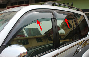 Κίνα Γείσα παραθύρων αυτοκινήτων σχήματος εγχύσεων για Prado 2010 φρουρά βροχής ήλιων FJ150 προμηθευτής