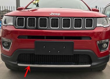 Καλή τιμή. Τμήματα αυτοκινήτου Jeep Compass 2017, χρωματοποιημένο μπροστινό προφυλακτήρα, κατώτερη επιφάνεια. σε απευθείας σύνδεση