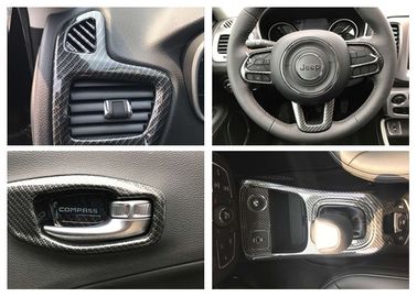 Καλή τιμή. Jeep Compass 2017 Φύλλα άνθρακα στυλ αεραγωγός, τιμόνι γκαρνίρισμα κλπ. σε απευθείας σύνδεση