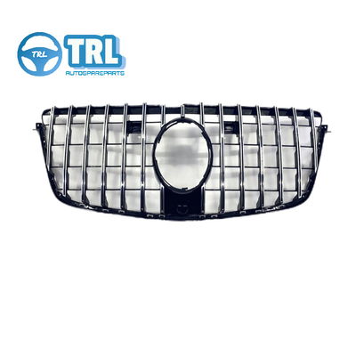 Καλή τιμή. A1668800785 Mercedes Benz W166 Συγκρότημα σχάρας Μαύρο / Λευκό / Χρωμικό ABS πλαστικό σε απευθείας σύνδεση