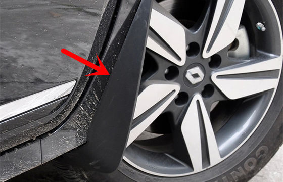 Καλή τιμή. Ασπίδες λάσπης για αυτοκίνητα PP Black για Renault Koleos 2012-2016 σε απευθείας σύνδεση