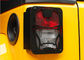 Bezels προβολέων χρωμίου αυτοκινήτων λαμπτήρων ουρών χάλυβα για το 2007 - 2017 τζιπ Wrangler JK, ύφος μηχανικών/ύφος ατόμων σιδήρου προμηθευτής