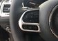 Πλαστικό ABS Αυτοκινητοκίνητο εσωτερικό Τρίμ Μέρη τιμόνι Γκαρνάρισμα Chrome για Jeep Compass 2017 προμηθευτής