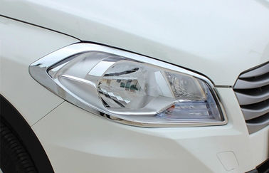 Καλή τιμή. ABS Χρωμικά φώτα προβολέων για το Suzuki S-cross 2014, Φρέμα λαμπτήρα πίσω σε απευθείας σύνδεση