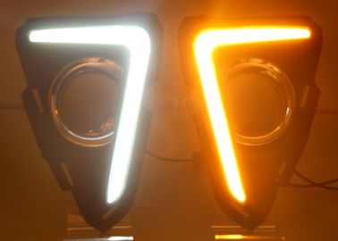Καλή τιμή. Κίτρινοι λαμπτήρες στροφής LED Ημερήσια φώτα 1.5 kg για TOYOTA RAV4 2016 2017 σε απευθείας σύνδεση