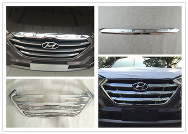 Καλή τιμή. Hyundai New Tucson 2016 2017 Πρόσωπο κάλυμμα σχάρας 3D Φύλη άνθρακα / χρωμικό σε απευθείας σύνδεση
