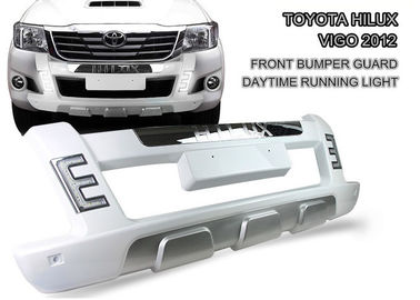 Καλή τιμή. Ανθεκτικός ABS LED Light Front Bumper Guard για το Toyota HILUX VIGO 2012 - 2014 σε απευθείας σύνδεση
