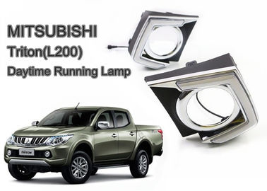Καλή τιμή. MITSUBISHI All New Triton L200 2015 2018 Ημέρες λειτουργίας LED DRL σε απευθείας σύνδεση