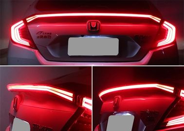 Καλή τιμή. Η Honda New Civic Sedan 2016 2018 Αυτοσκόπηση οροφής Σπόιλερ, φως LED πίσω πτέρυγα σε απευθείας σύνδεση