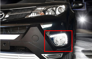 Καλή τιμή. Toyota RAV4 2013 2014 LED Διάμεση λειτουργία Φώτα Αυτοκίνητο LED DRL Ηλιοφάνεια σε απευθείας σύνδεση