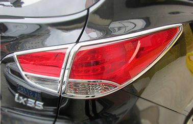 Καλή τιμή. Hyundai Tucson IX35 2009 2010 2011 2012 Φώτα πίσω καλύπτει γυαλιστερό ασημένιο Chrome σε απευθείας σύνδεση
